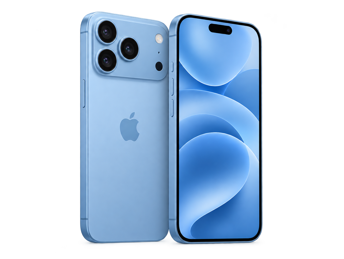 iPhone 18 Pro בצבע תכלת